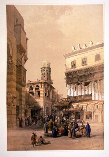 Bazaar of the coppersmiths - Cairo