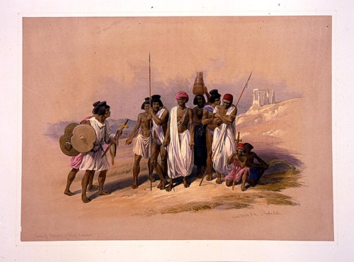 Group of Nubians--Wady Kardassy