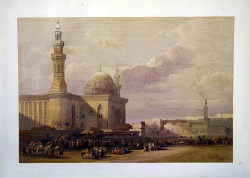 Mosque of Sultan Hassan from the Great Square of the Rumeyleh