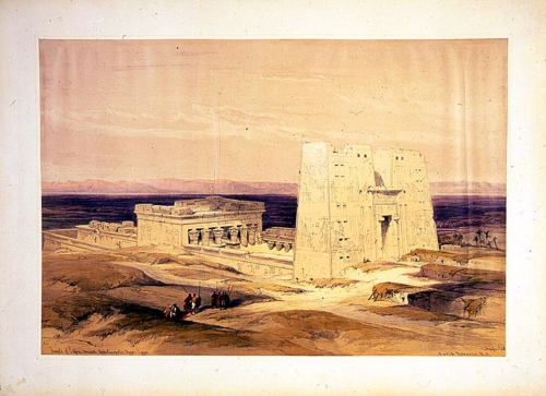 Temple of Edfou--ancient Appolinopolis Upper Egypt