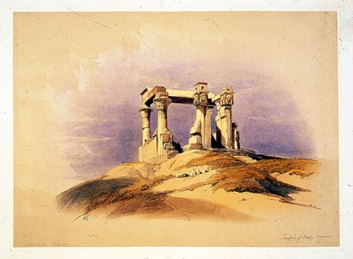 Temple of Wady Kardassy in Nubia