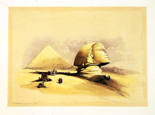 The Great Sphinx_ pyramids of Girzeh