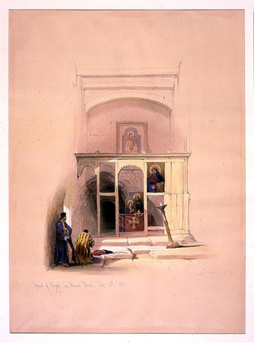 Chapel of Elijah on Mount Horeb Feby 20th 1839