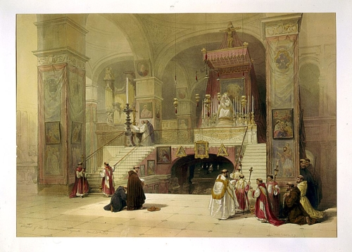 Chapel of the Annunciation Nazareth April 28th 1839