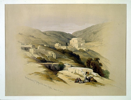 Christian Church of St George at Lud ancient Lydda March 29 1839