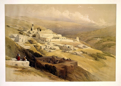 Convent of the Terra Santa Nazareth April 21st 1839