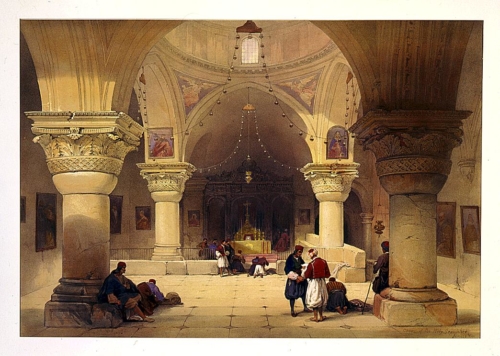 Crypt of the Holy Sepulchre Jerusalem