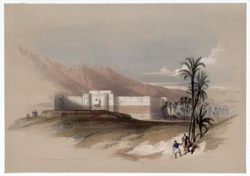 Fortress of Akabah Arabia Petra Feb_ 28th 1839
