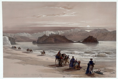 Isle of Graia Gulf of Akabah Arabia Petraea Feby 27th 1839