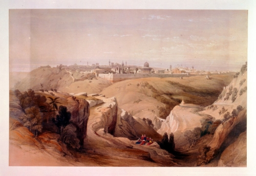 Jerusalem from the Mount of Olives April 8th 1839