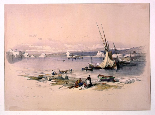 Port of Tyre April 27th 1839