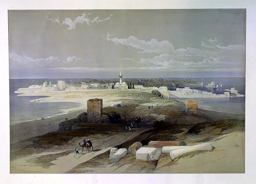 Tsur ancient Tyre from the Isthmus April 27th 1839