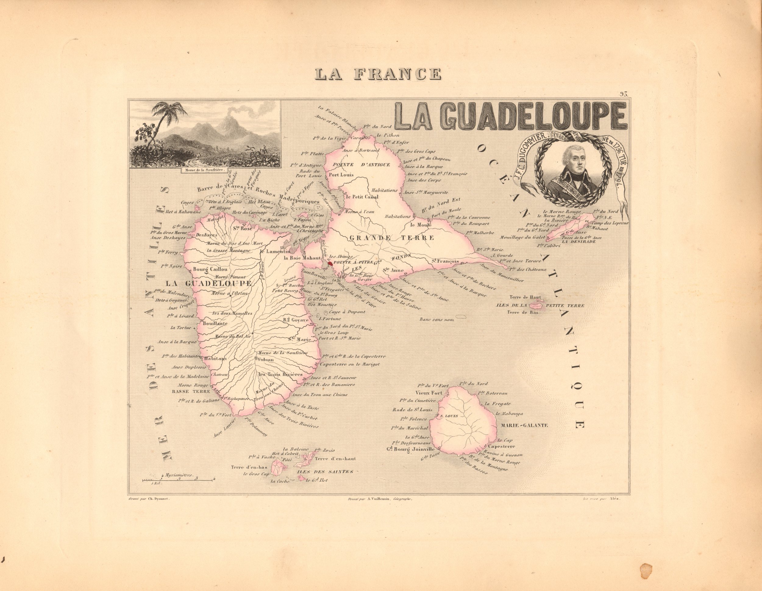 La Guadeloupe - French Atlas Map