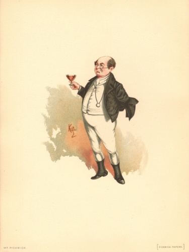 Mr Pickwick from The Pickwick Papers