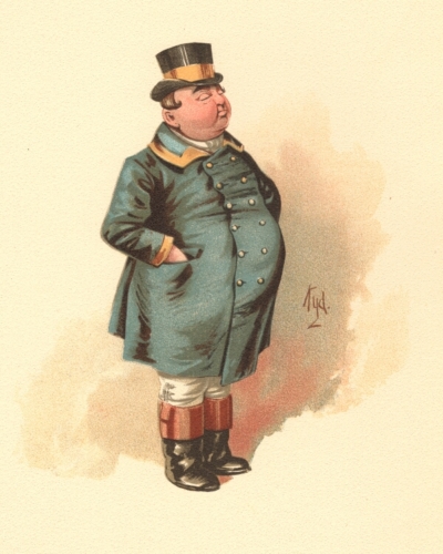 The Fat Boy from The Pickwick Papers