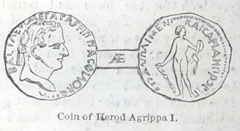 Coin of Herod Agrippa I