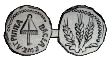 Drawing of Old Coins