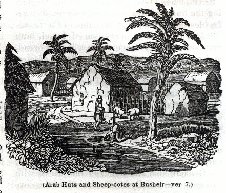 Arab Huts and Sheep-cotes at Busheir