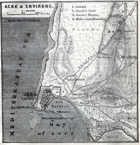 Acre & Environs Map