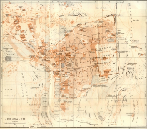 Jerusalem map