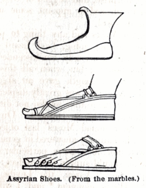 Assyrian Shoes (from marbels)