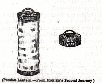 Persian Lantern - Morier's Second Journey
