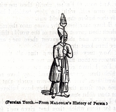 Persian Torch - from Malcom's History of Persian