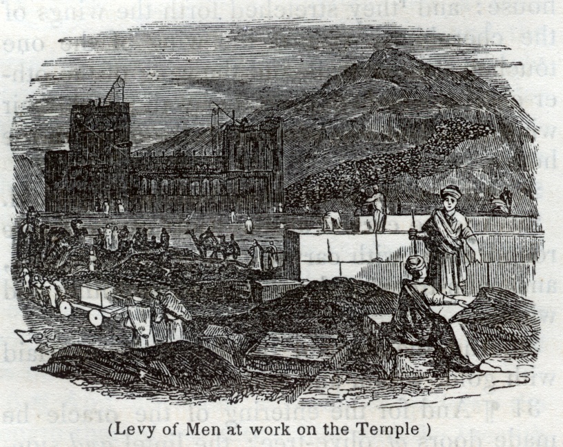 Levy of Men Working on the Temple