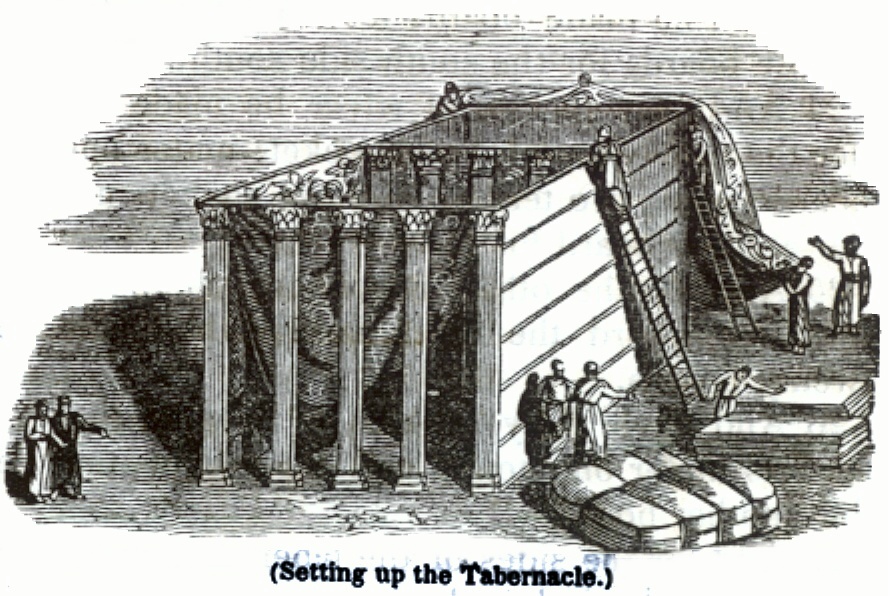 Setting up the Tabernacle