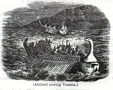 Ancient rowing Vessels